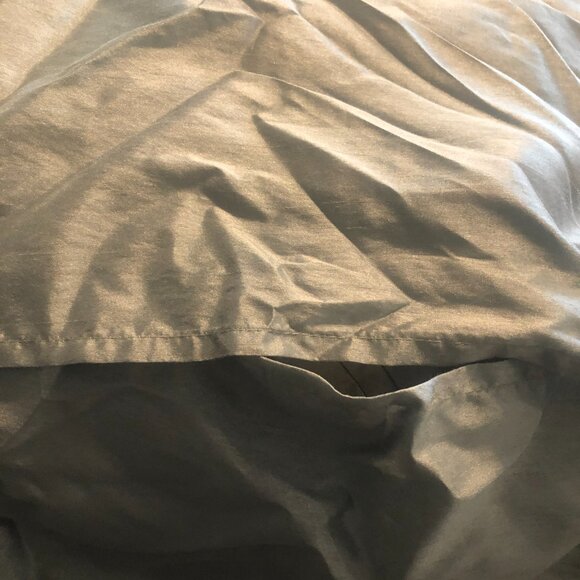 Home Accents set of two slate blue and brown throw pillows and standard shams - Picture 4 of 5